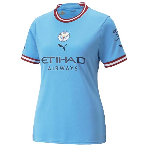 Camiseta Manchester City 1ª Kit Mujer 2022 2023